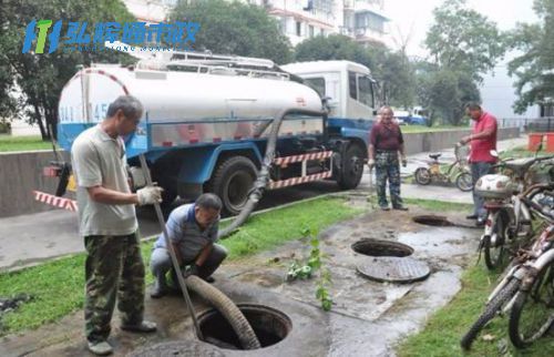 上海浦东新区浦兴路沉淀池清理